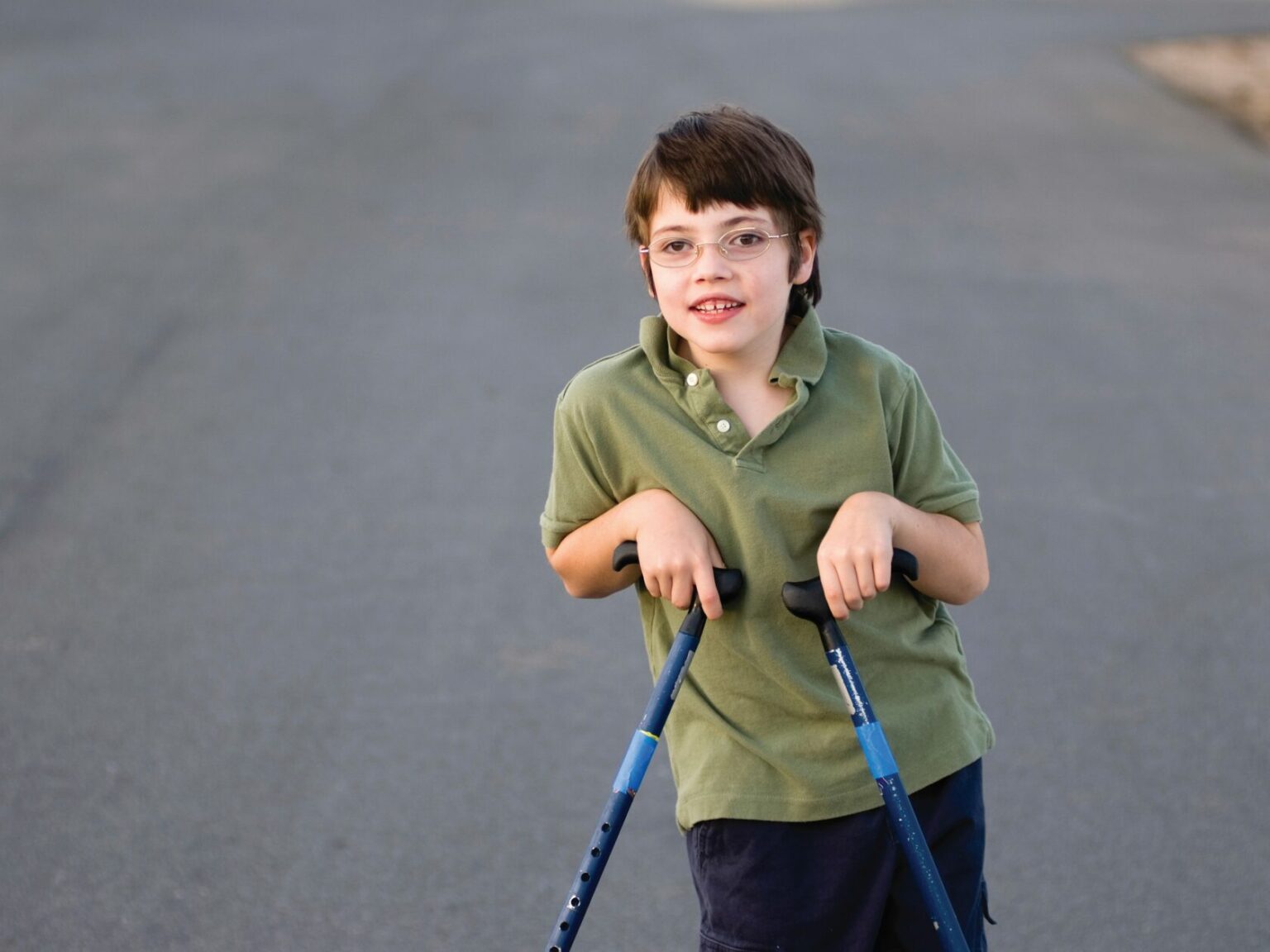 Participant making choices with support